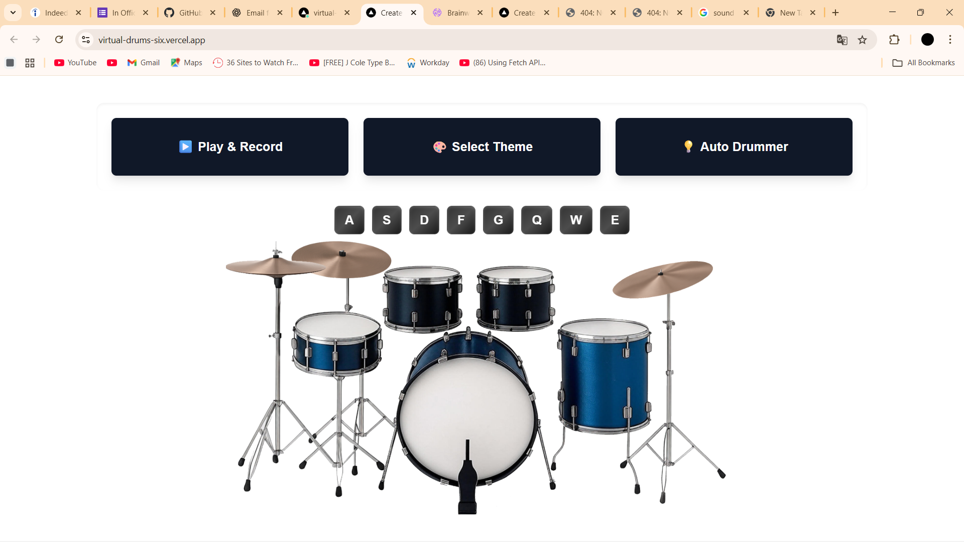 Virtual Drums